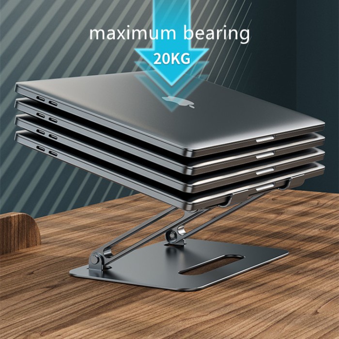 Colta Form Laptop Stand Holder Aluminium / Dudukan / Bracket