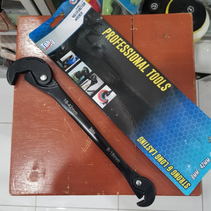 NEW TOHO PREMIUM KUNCI INGGRIS SERBAGUNA 8 - 42 MM KUNCI PAS SNAP AND GRIP