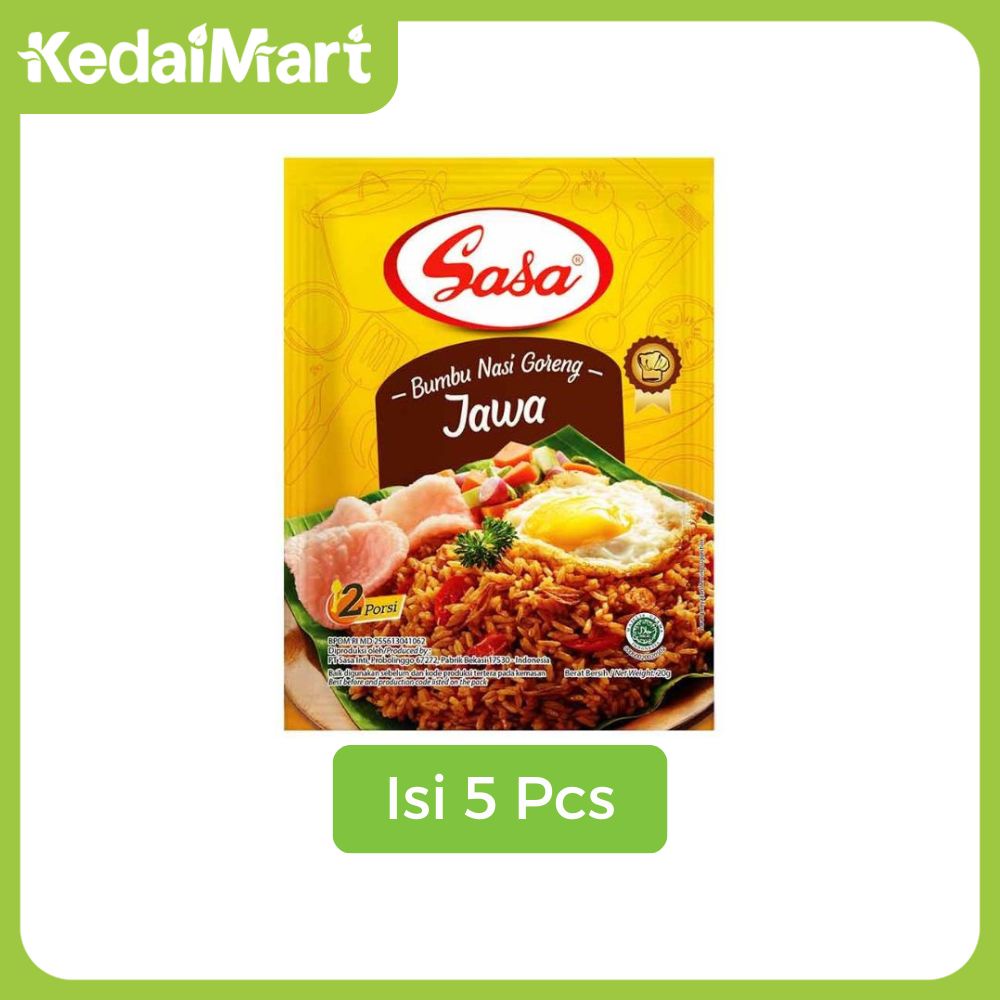 

KM Paket Sasa Bumbu Nasi Goreng Jawa 20 Gram X 5