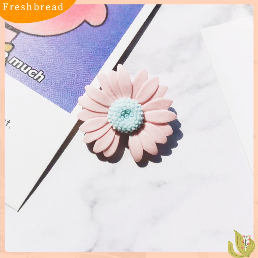 &lt; Freshbread &gt; Bros Pin Krisan Gap Jepang Style Unisex Kartun Bunga Pasangan Bros Pakaian Dekor