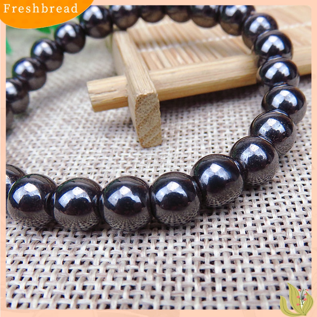 &lt; Freshbread &gt; Gelang Batu Tali Elastis Manik-Manik Unisex Perhiasan Fashion Untuk Kehidupan Sehari-Hari