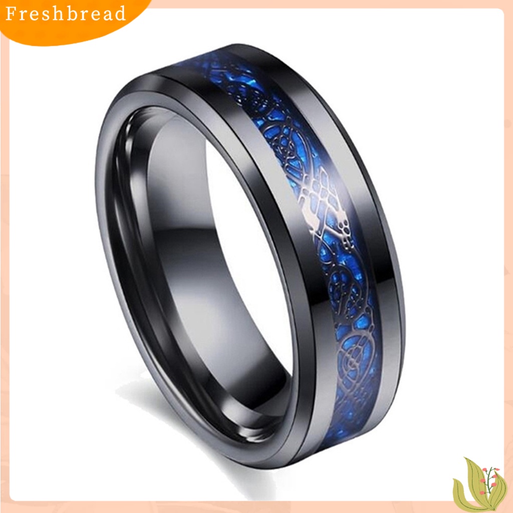 &lt; Freshbread &gt; Cincin Wanita Berlian Imitasi Mengkilap Stainless Ringan Cincin Jari Pasangan Untuk Hari Valentine