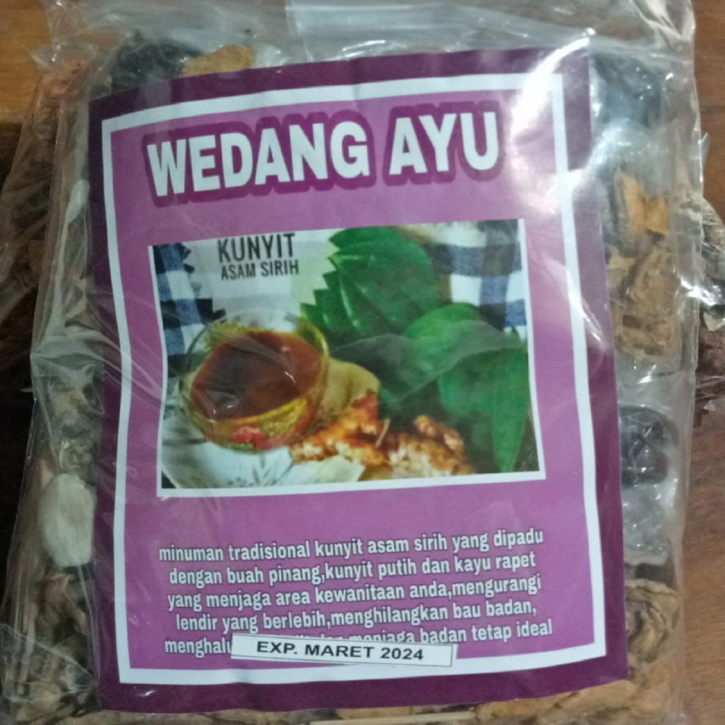 

Wedang Rempah Ayu Rapet Wangi Wanita Minuman Jamu Herbal Tradisional