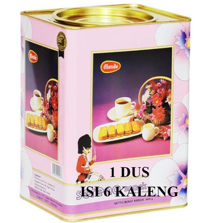 

MONDE SNACK 1 DUS ISI 6 KALENG monde serena TG 600 ORIGINAL