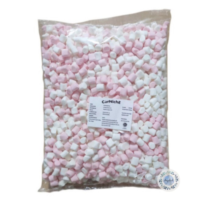 

[Ready]Bisa Cod- Corniche Mini Pink White Marshmallow 1kg