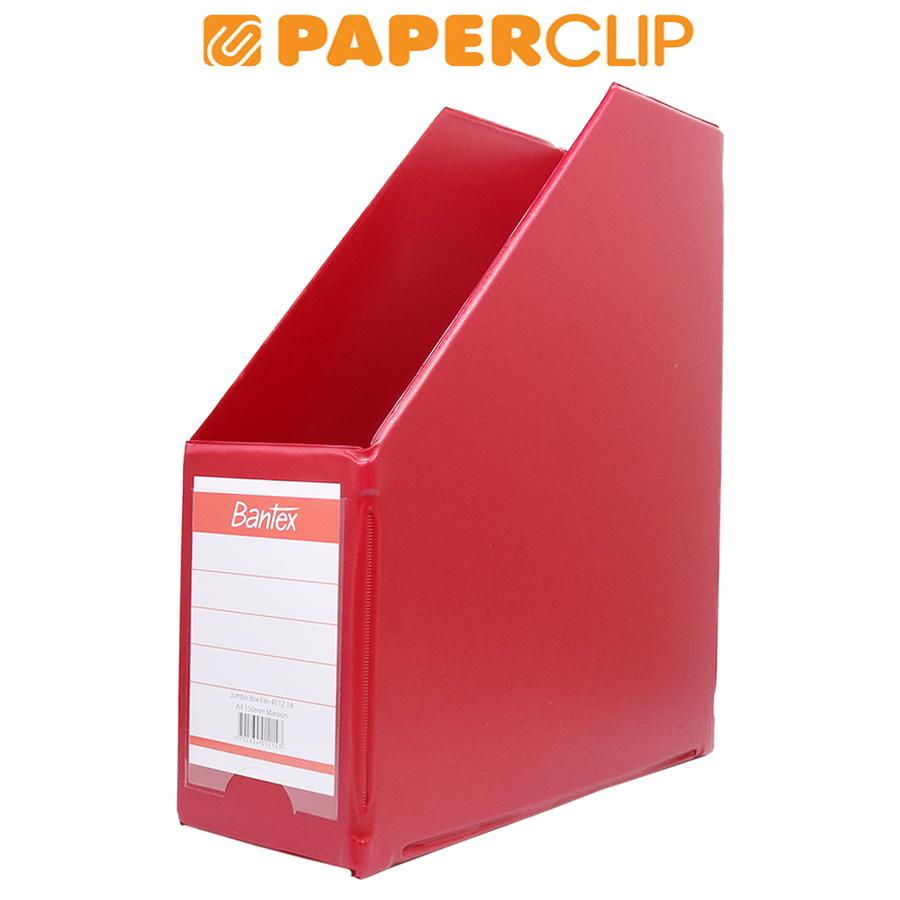 

BOX FILE BANTEX 4012 A4 10CM 14 MAROON