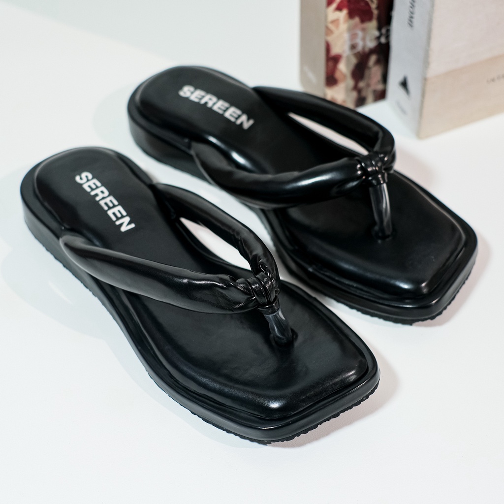 Sereen Cloud - Sandal Jepit Tebal Wanita dengan Bantalan yang Lembut