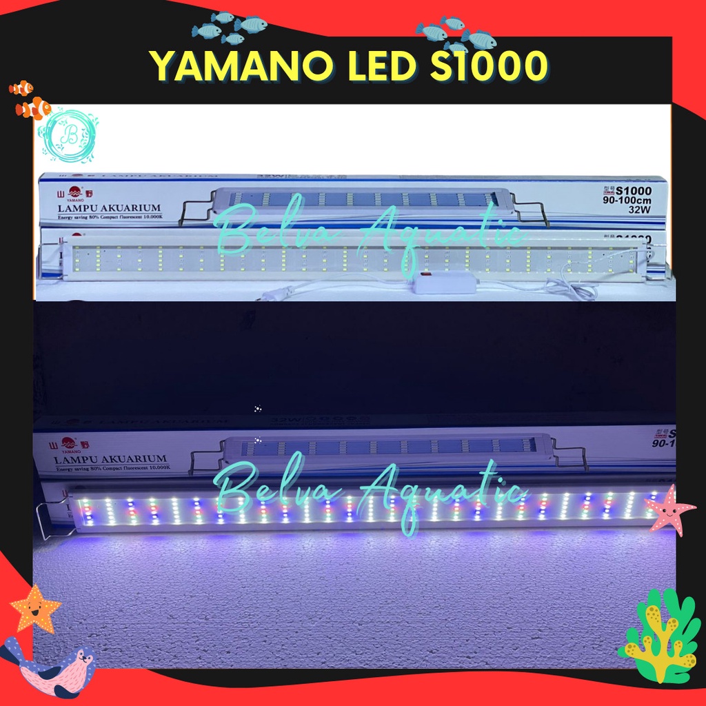 Yamano LED P1000 LED Aquarium Lampu Aquarium