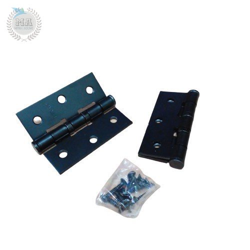 Engsel Pintu Tebal Iron Hinge 3&quot; Inch Black Verino Engsel Jendela OLS Engsel pintu dan jendela warna hitam ukuran 3 inch Verino Engsel Pintu Hitam Iron Hinge TERMURAH