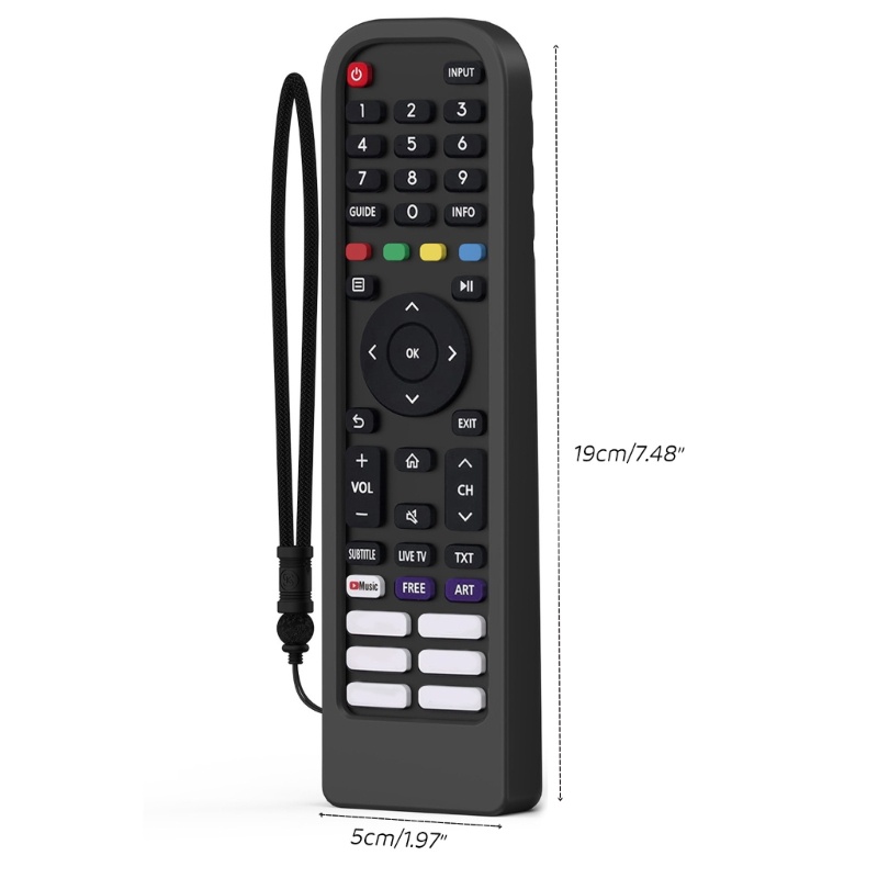 Zzz Cover Remote Control TV Case Dapat Dicuci Untuk Televisi Hisense EN2P30H