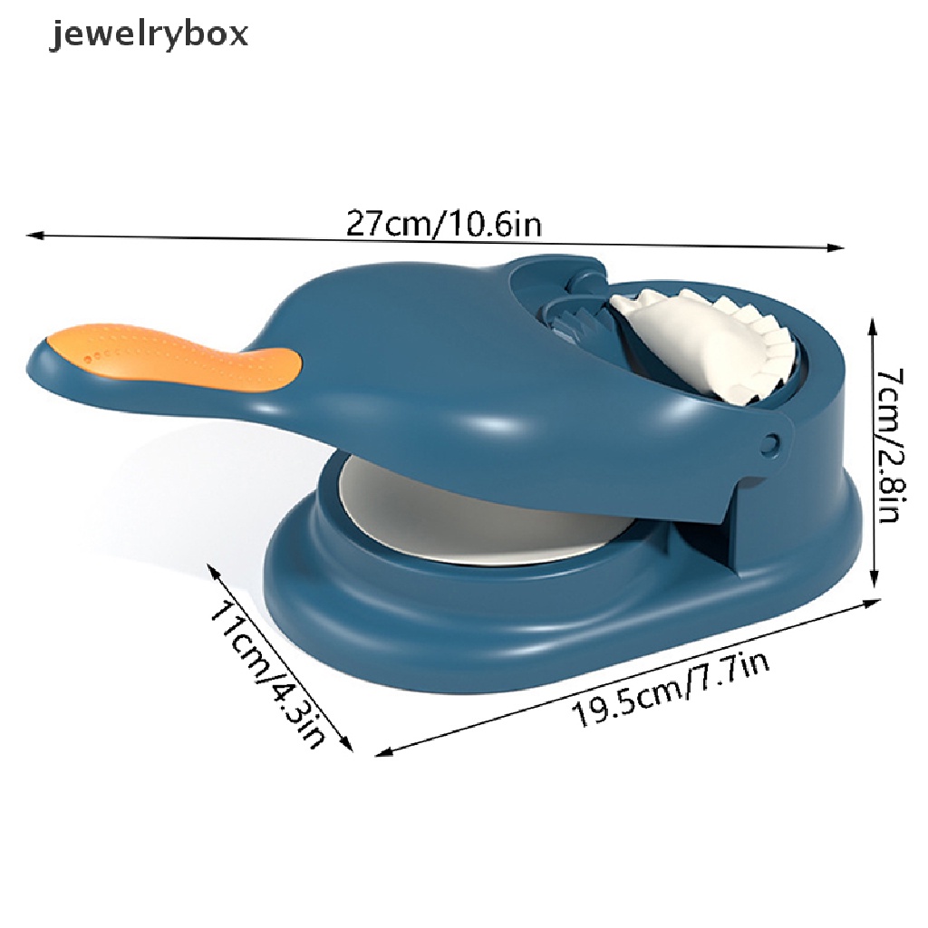 [jewelrybox] Manual Dumpling Maker Presser Pembungkus Adonan Cetakan Tepung Empanada Pelmeni Cetakan Butik