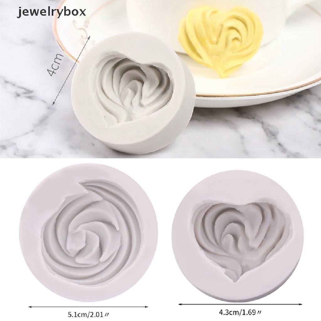 [jewelrybox] Bentuk Tidak Teratur Cetakan Silikon Fondant Mould DIY Kue Decorag Cetakan Coklat Butik