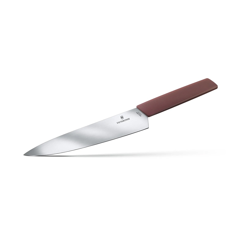 Victorinox 22 Cm Swiss Modern Pisau Carving - Ungu Grape Piso Stainless Steel Tajam  Carving Knife  Kitchen Tools  Peralatan Masak