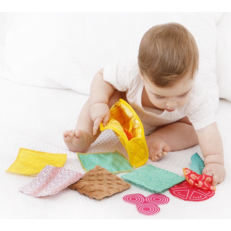 SENSORY TEXTURE TOYS | mainan sensori bayi minky taggies