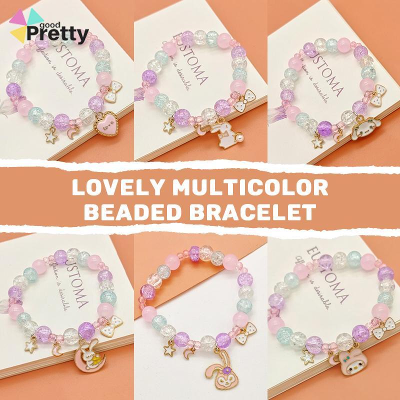 Korean Gelang Manik Kartun beraneka warna Gelang Anjing Giok Laurel Bracelets Jewelry Accessories - PD