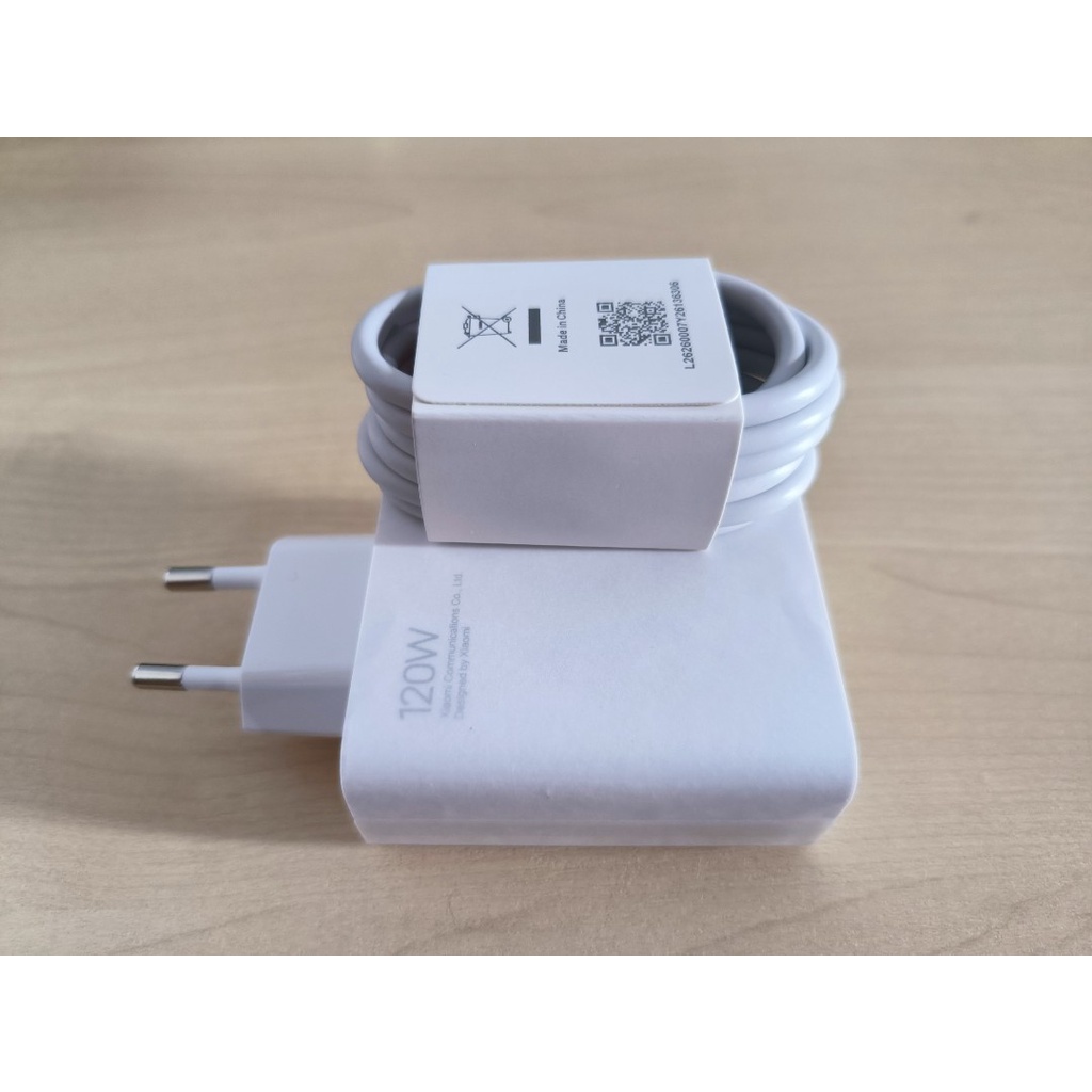 Charger Xiaomi 120W Hypercharge cas Charger Xiaomi Turbo 120W Pengisi Daya Cepat Original 100% Charger Xiaomi MI 12 12S Pro POCO  F4 GT  Xiaomi 10 Ultra 12 Pro Lite  11T Pro 12 Ultra Mix 4 Original