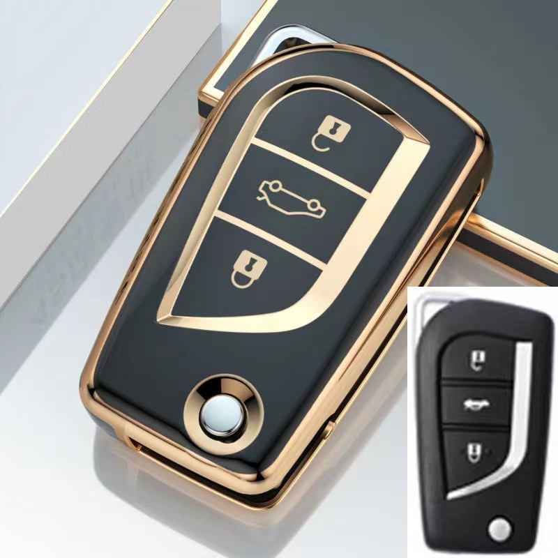 Untuk Toyota New Camry Dan Corolla Altis 2019-2020 Keyless Car Key Remote Silicone Case Cover