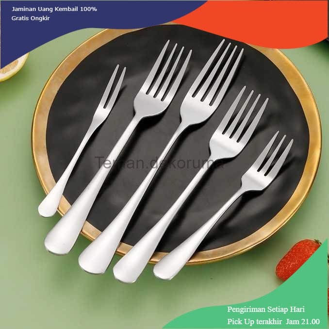 TD - DPR ROXY Garpu Makan Dinner Fork Stainless Steel Mirror Polished - 401G