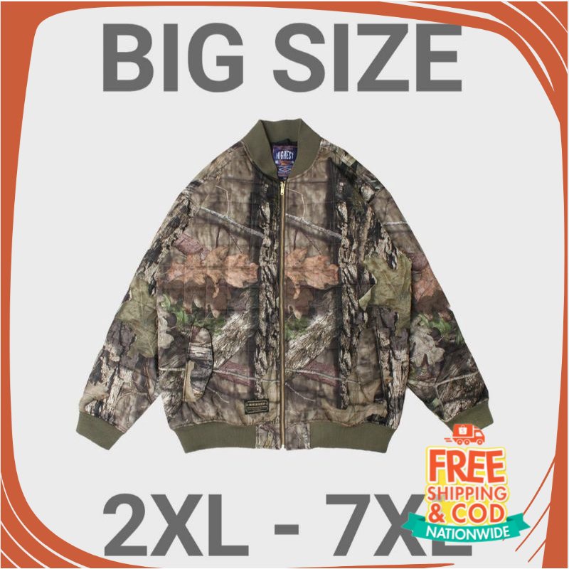 PROMO BIG SIZE JAKET BOMBER JUMBO/ BIG SIZE Jaket Bomber Pria Bordir Big Size Jumbo - Hjb11