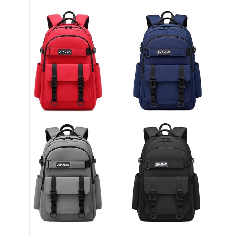 MJS 403 - Ransel Mazmaz Backpack Tas Punggung Sekolah Kuliah Kantor