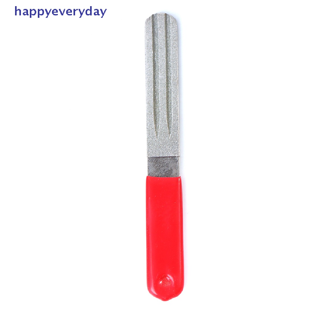 [happy] 1pcs Diamond Kail Pancing Asah Fishook Sharpening Fishing Tackle Tool [ID]