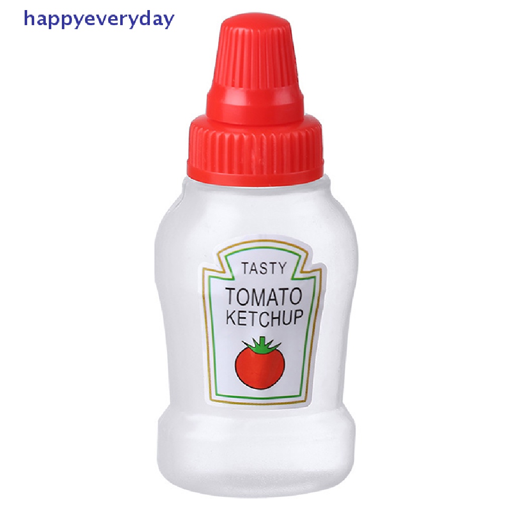 [happy] Botol Minyak Saus Saos Mini Portable Kecil Saus Tomat Salad Dressing [ID]