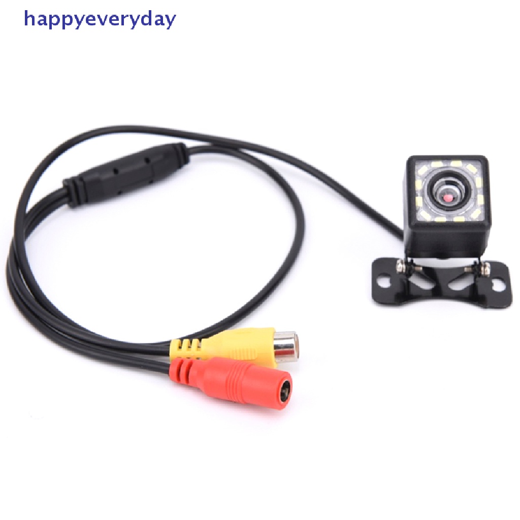 [happy] Kamera Spion Mobil HD 12led Auto Parkir Kamera Cadangan Mundur Night Vision [ID]