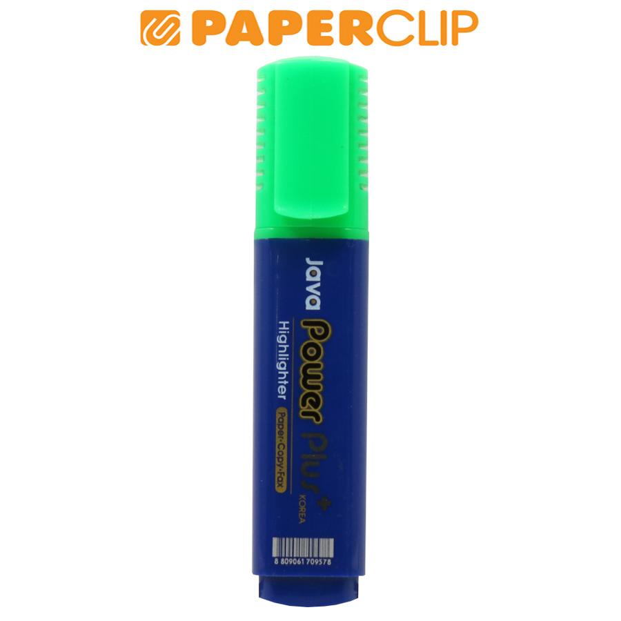 

HIGHLIGHTER JAVA PEN 0957 POWER PLUS GREEN