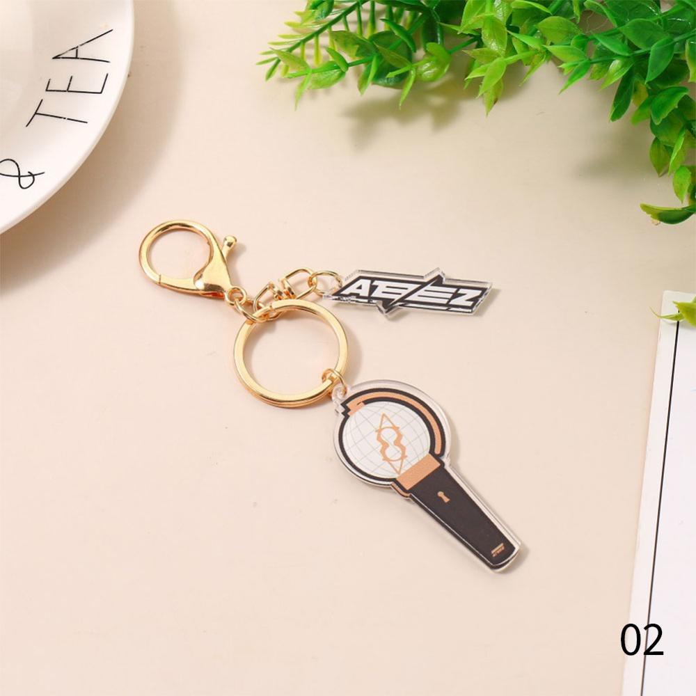 Timekey Gantungan Kunci Akrilik Liontin BTS Blackpink Seventeen Straykids Exo Nct Got7 Key Ring Dekorasi Fans Collection DGA1 Blackpink