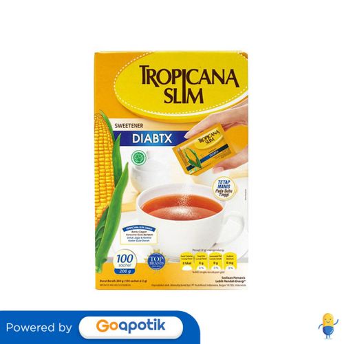 Tropicana Slim Diabetes Box 100 Sachet