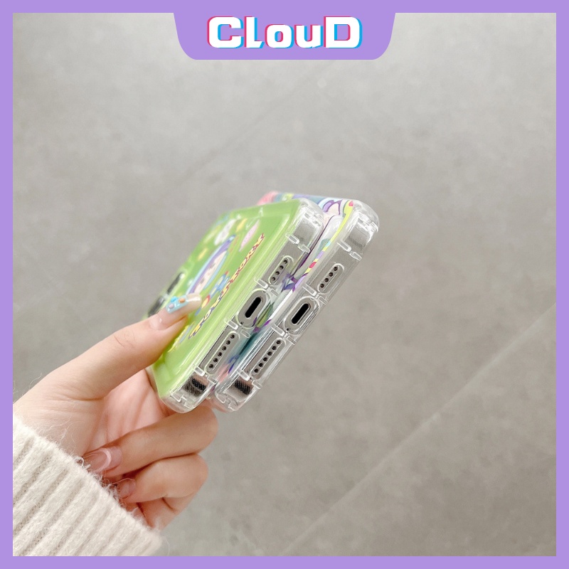 Casing Realme C35 C25Y C33 C25 C15 C21Y C11 2020 C20 C12 6i 5 5i 5s C3 C1 C2 Realme C11 2021 C20A Cerita Mainan Kartun Lucu Buzz Lightyear Alien Shockproof Airbag Lembut Tpu Cover