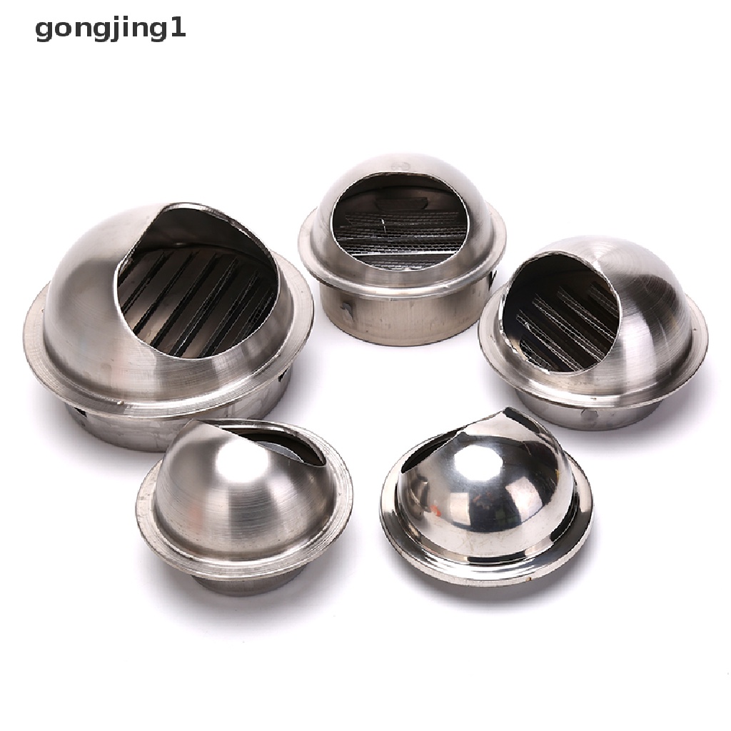 Ggg 1pc Ventilasi Udara Plafon Dinding Stainless Steel Ducg Ventilat Exhaust Grille ID