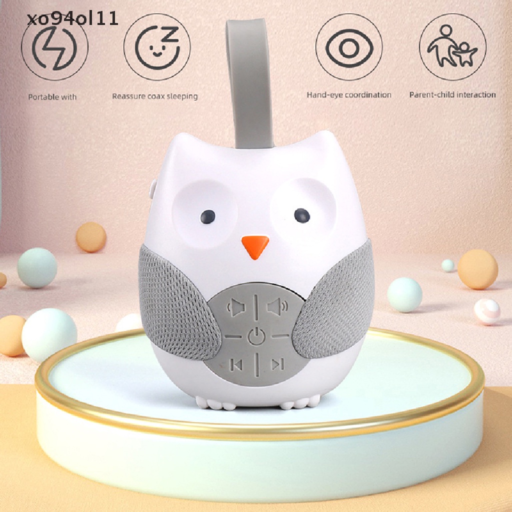 Xo Mesin Portable Owl White Noise Baby Soother Dengan 10lagu Musik Lampu OL