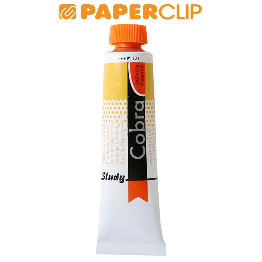 

CAT MINYAK / OIL COLOR COBRA STUDY 40ML 25052230 NAPLES YELLOW DEEP