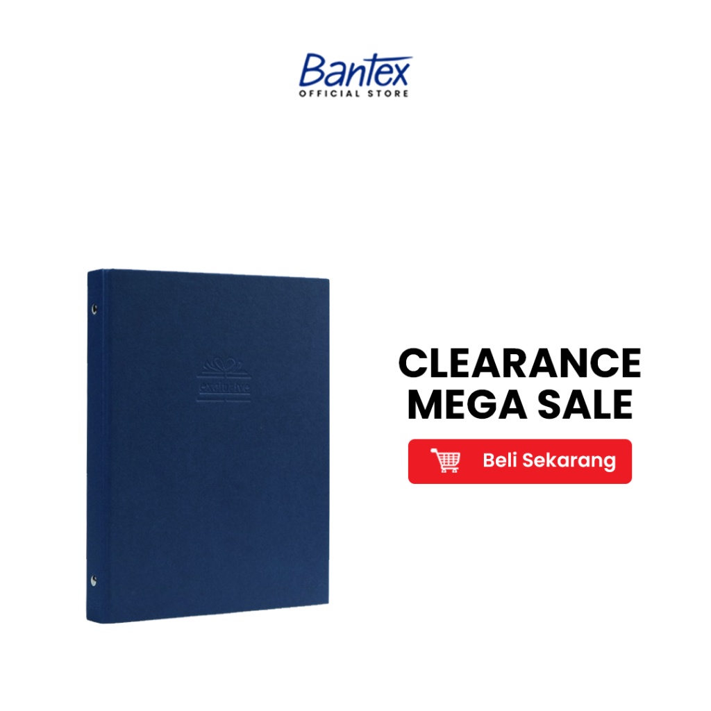 

Bantex Exclusive Multiring Binder Polos B5 26 Ring Blue