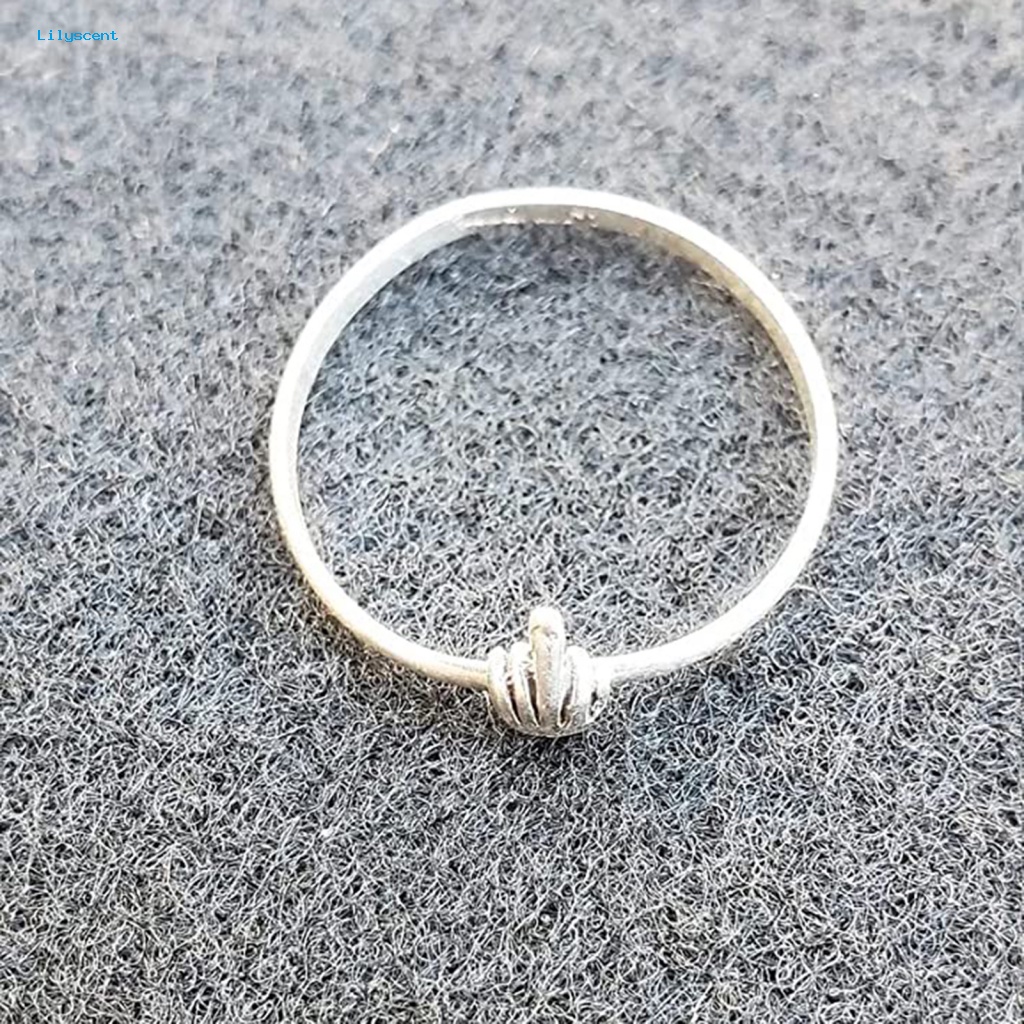 Lilyscent Hypoallergenic Jari Cincin Fashion Perhiasan Lucu Jari Tengah Pria Wanita Cincin Hip Hop