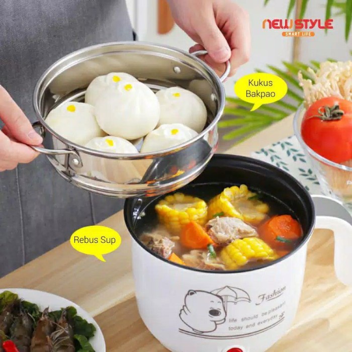 panci listrik elektrik serbaguna multifungsi anak kos masak mie Murah