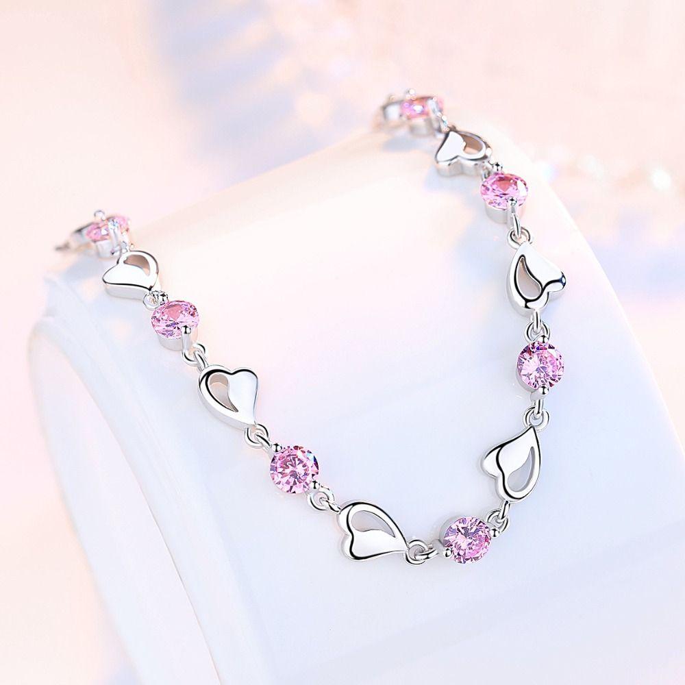 Gelang Nanas Love Friendship Adjustable Heart