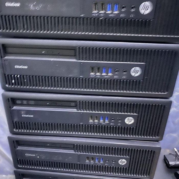 cpu hp elitedesk 705 g1 amd pro A8 ram 8gb hdd 500 gb dvdrw
