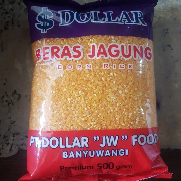 

beras jagung dollar 500gr
