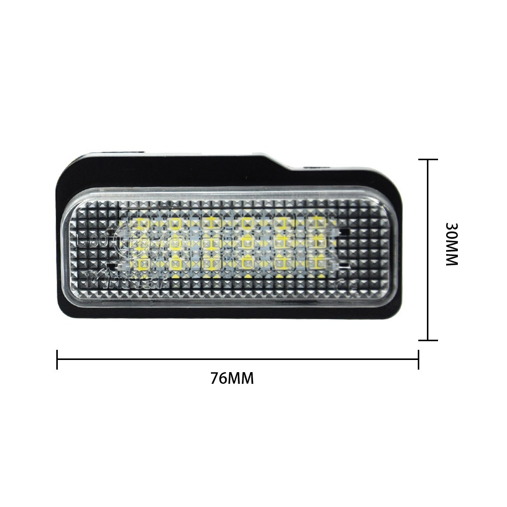 Lampu Plat Nomor Plat LED Belakang Mobil Putih Untuk Mercedes BENZ S-CLASS W211 C-CLASS W203 W219 SLK R171