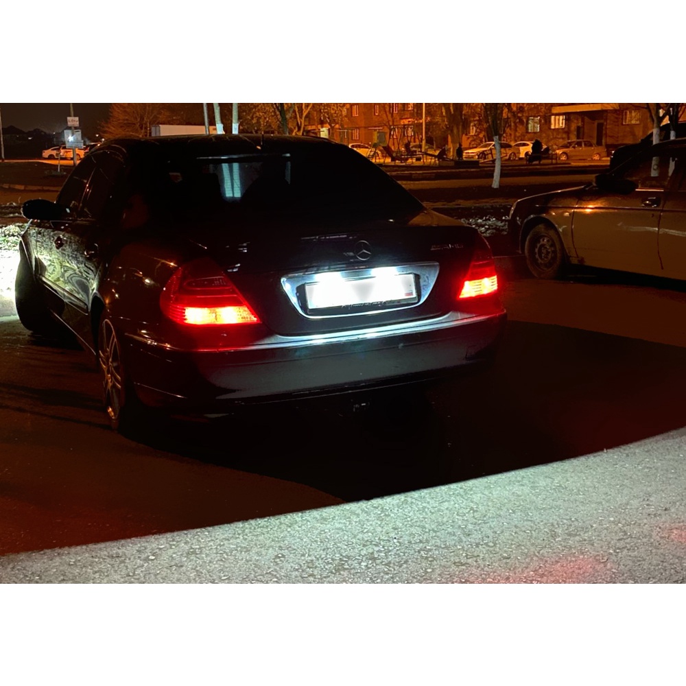 Lampu Plat Nomor Plat LED Belakang Mobil Putih Untuk Mercedes BENZ S-CLASS W211 C-CLASS W203 W219 SLK R171