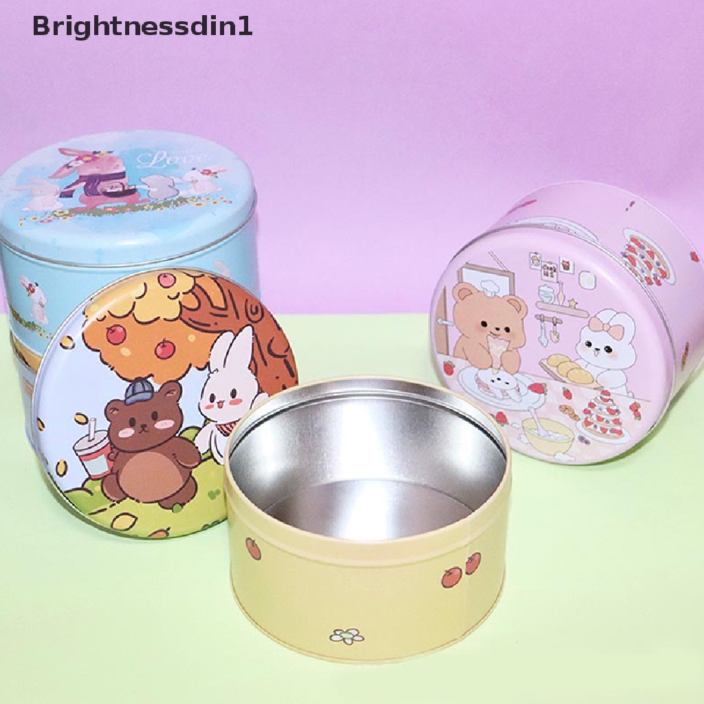 [Brightnessdin1] Kartun Candy Box Koper Serba Serbi Penyimpanan Perhiasan Dapat Home Decor Wadah Butik