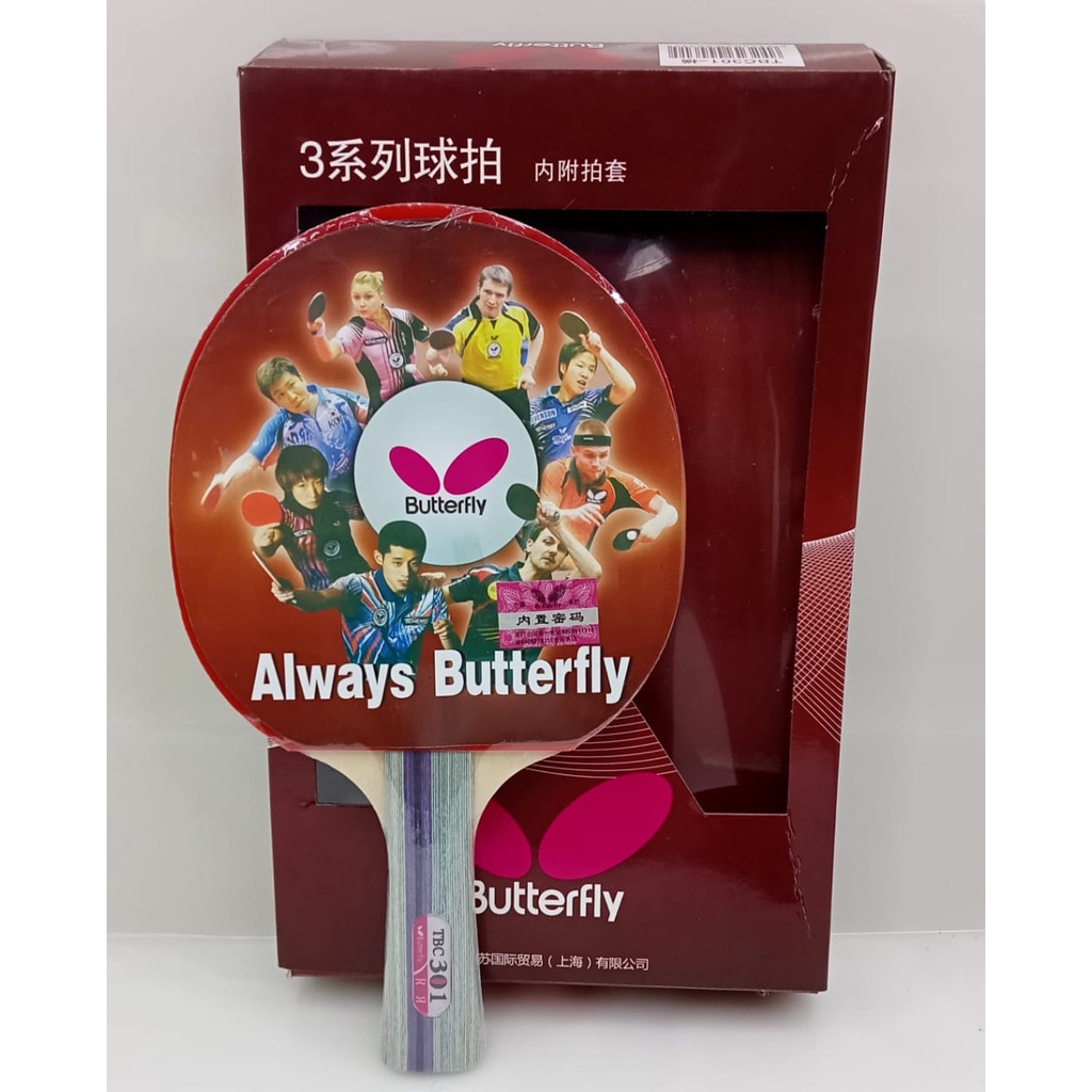 Bet Tenis meja Butterfly Raket Pingpong