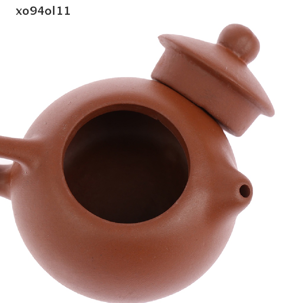 Xo 1Pc Teko Jari Tanah Liat Ungu Teh Saku Pet Tea Set Ornamen Dekorasi Teh OL