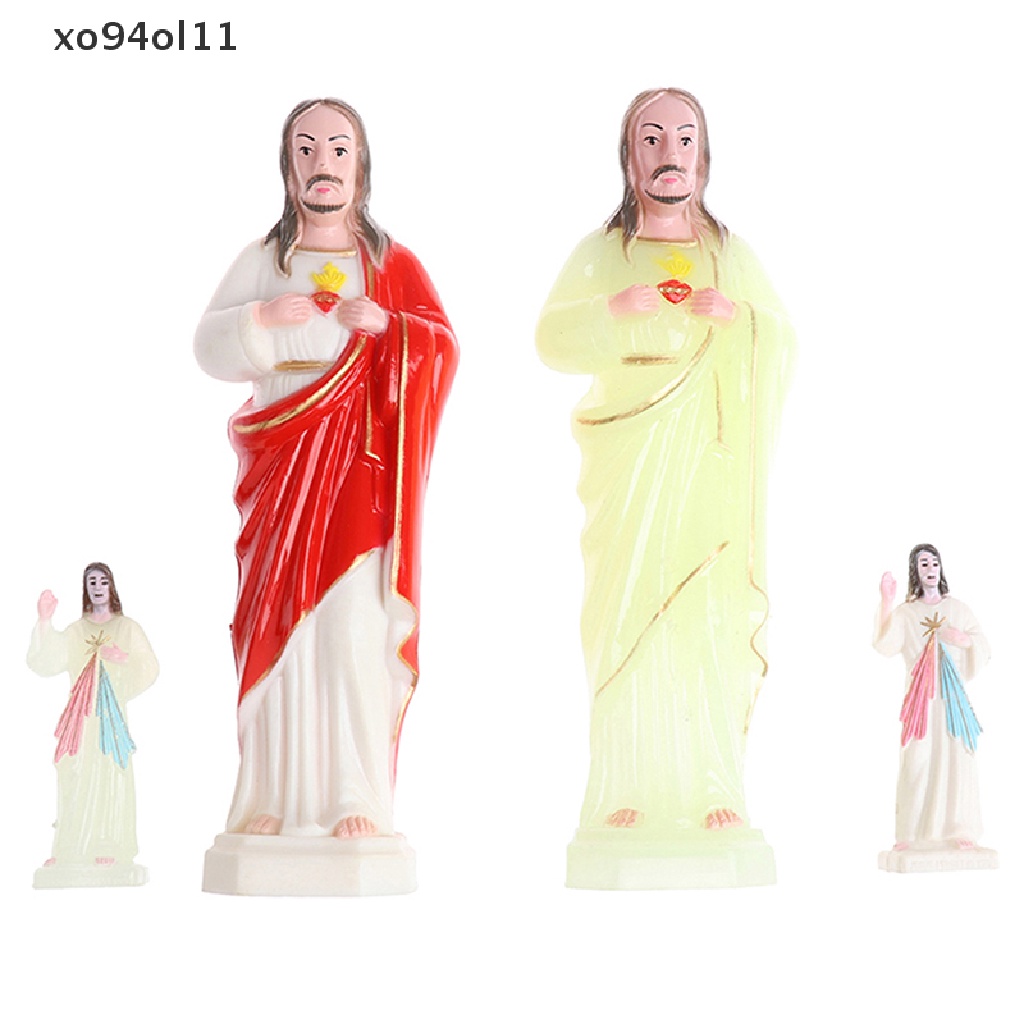 Patung Imam Agama XO Figure Luminous Souvenir Kristen Katolik Home Decor OL