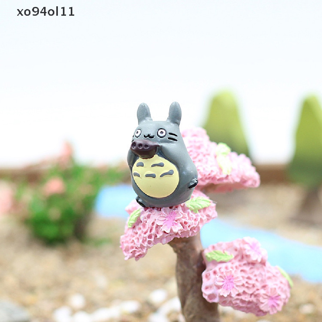 Xo Kawaii Totoro Miniatur Dekorasi Angka Terrarium Rumah Boneka DIY Aksesoris OL