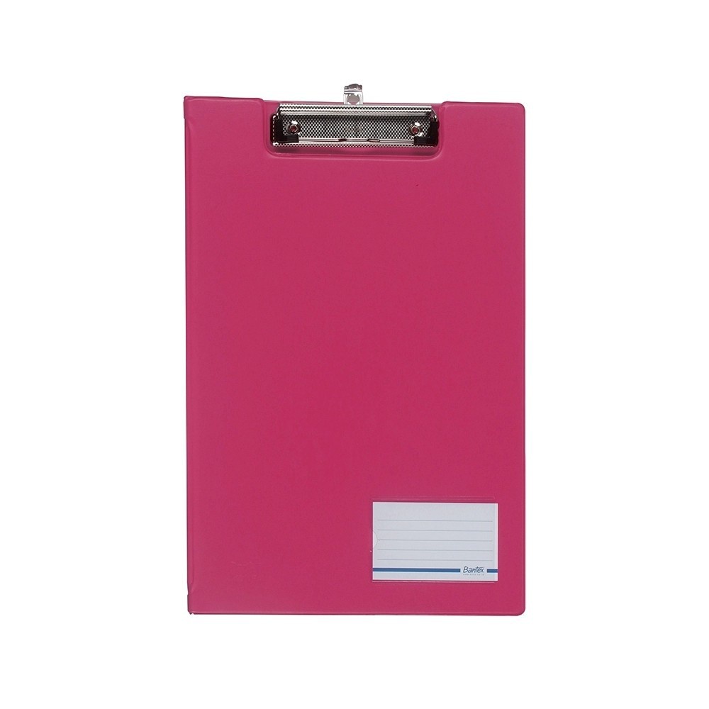 

Bantex Clipboard Papan Jalan Folio F4 Model Cover Penutup Melon