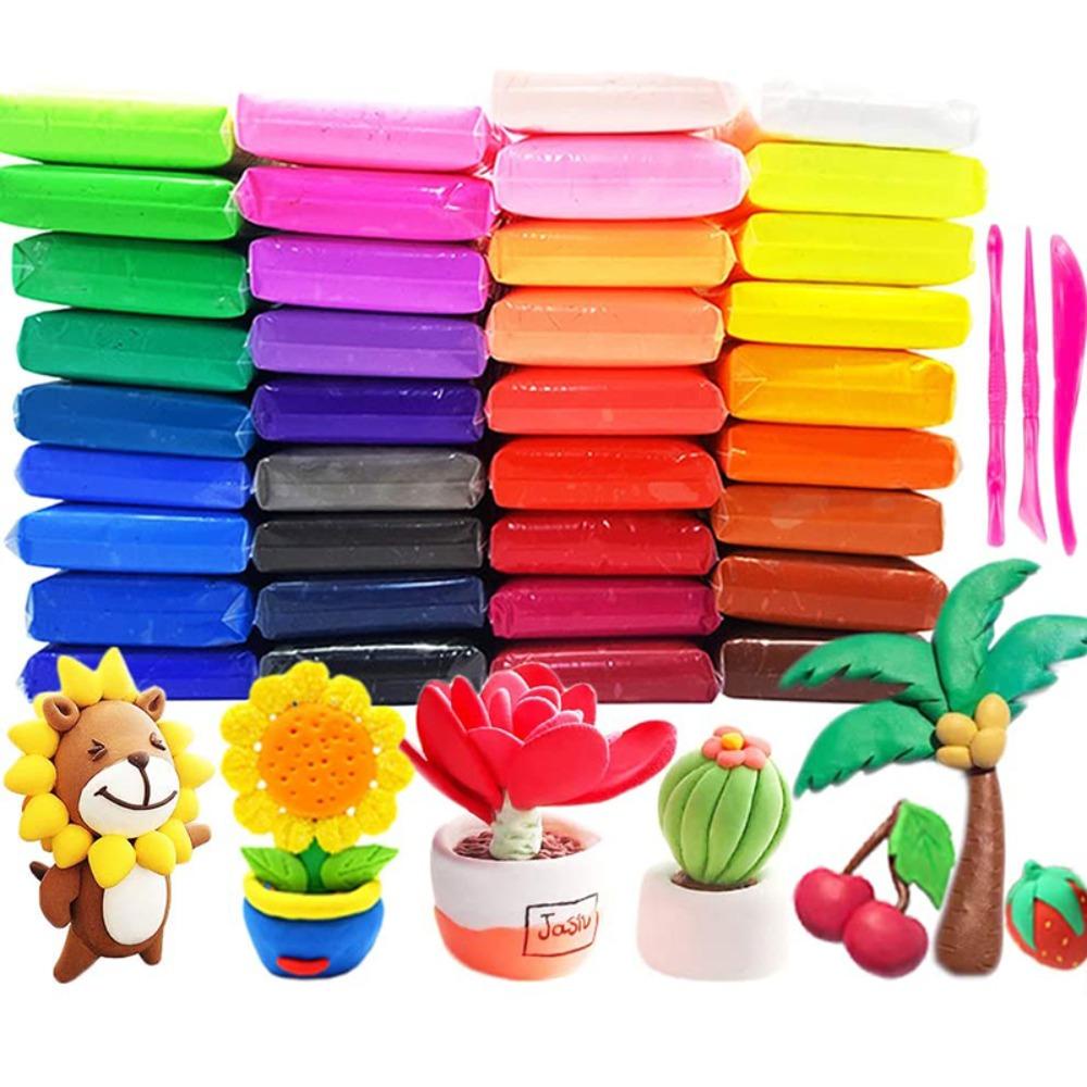 Mxbeauty Mainan Tanah Liat Ultra Ringan Mainan Anak Anak Hadiah Playdough Slimes Toys Modeling Clay Diy Kreatif Clay Light Clay Toys Diy Karet Lumpur Lembut Plastisin Mainan