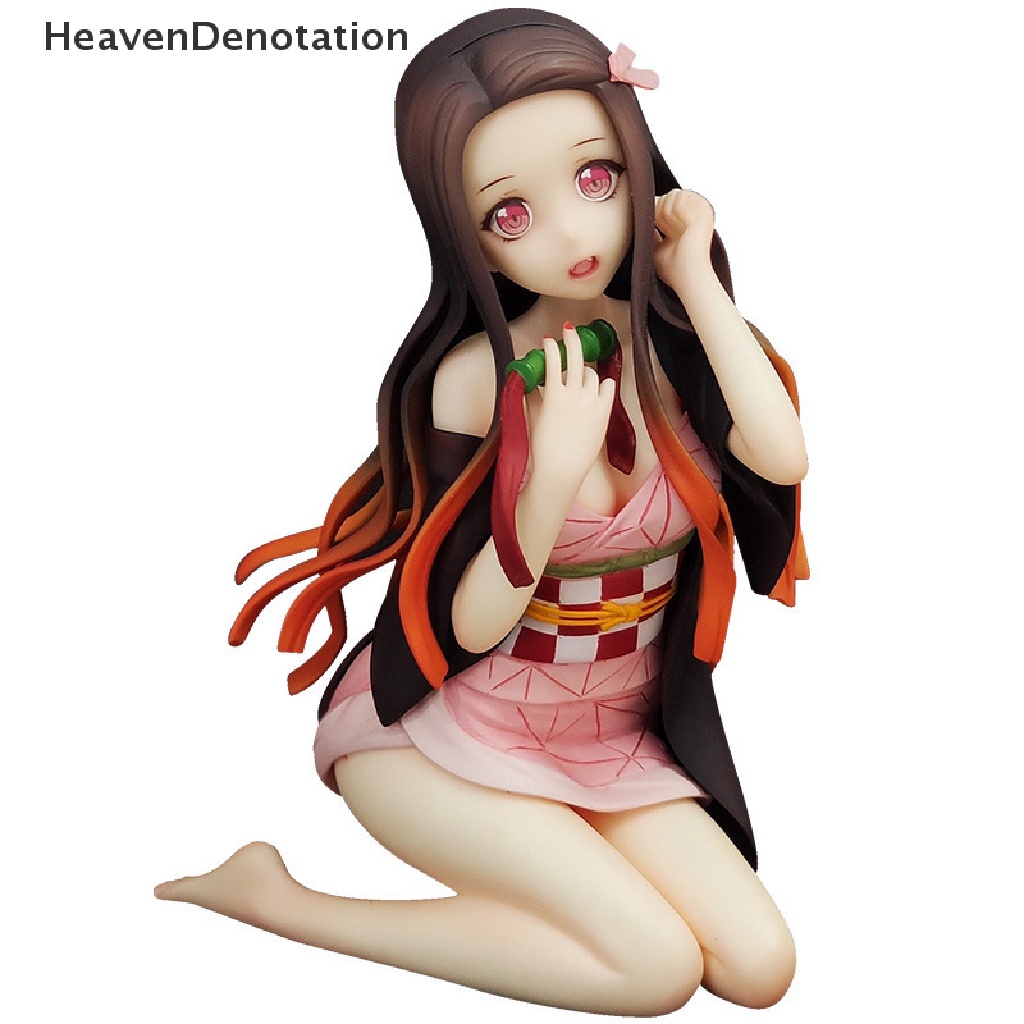 [HeavenDenotation] Boneka Dekorasi Desktop Mobil Anime Kamado Nezuko Action Figure Model Mainan Hadiah HDV